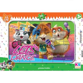 44 Cats 24 Parça Frame Puzzle