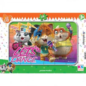 44 Cats 24 Parça Frame Puzzle