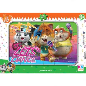 44 Cats 24 Parça Frame Puzzle