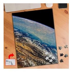 440763 Gezegen Dünya Yakın Çekimi 240 Parça Puzzle Yapboz Tablo
