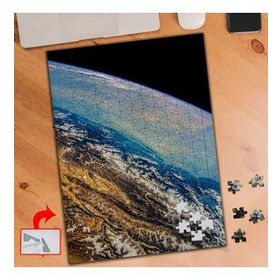 440763 Gezegen Dünya Yakın Çekimi 240 Parça Puzzle Yapboz Tablo