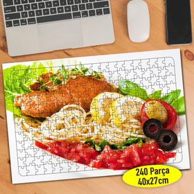 44727022 İtalyan Mutfağı Soslu Spagetti 240 Parça Puzzle Yapboz
