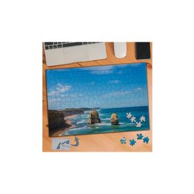 448 Sahil Kenarında Kayalıklar 240 Parça Puzzle Yapboz Tablo