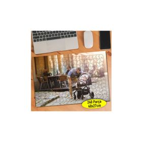 4489 Çocuğuyla Vakit Geçiren İlgili Baba 240 Parça Puzzle Yapboz