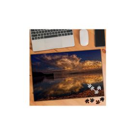449509 Denizde Bulutlu Gün Batımı 240 Parça Puzzle Yapboz