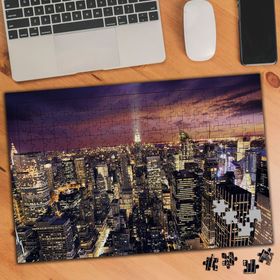 45024733 Gün Batımında Şehir Manzarası 240 Parça Puzzle Yapboz