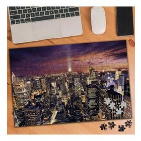 45024733 Gün Batımında Şehir Manzarası 240 Parça Puzzle Yapboz