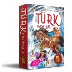 4,5,6. Sınıf Okuma Kitabı Büyük Türk Masalları 10 Kitap Damla Yayınevi
