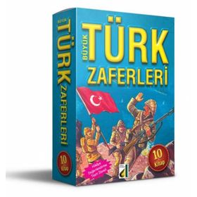 4,5,6. Sınıf Okuma Kitabı Büyük Türk Zaferleri 10 Kitap Damla Yayınevi