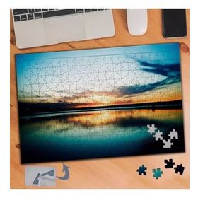 457 Denize Yansıyan Gökyüzü Doğa 240 Parça Puzzle Yapboz Tablo