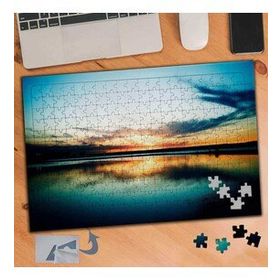 457 Denize Yansıyan Gökyüzü Doğa 240 Parça Puzzle Yapboz Tablo
