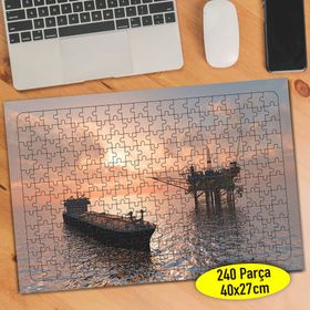 45832184 Petrol Kuyusu Sondaj 240 Parça Puzzle Yapboz