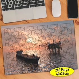 45832184 Petrol Kuyusu Sondaj 240 Parça Puzzle Yapboz