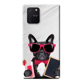 461 Samsung Galaxy S10 Lite SM-G770F Artist Köpek Baskılı Silikon Kılıf