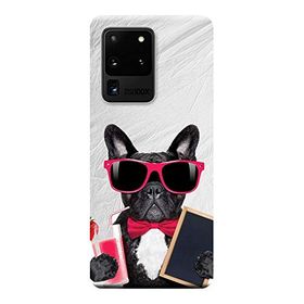 461 Samsung Galaxy S20 Ultra SM-G988B Artist Köpek Baskılı Silikon Kılıf