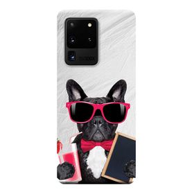 461 Samsung Galaxy S20 Ultra SM-G988B Artist Köpek Baskılı Silikon Kılıf