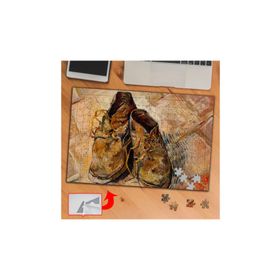 461003 Evler Ve Figür Van Gogh 240 Parça Puzzle Yapboz Tablo