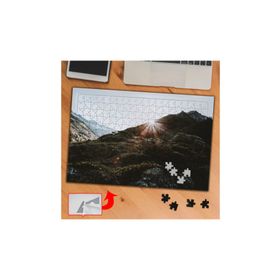 463078 Dağın Ardındaki Güneş 240 Parça Puzzle Yapboz Tablo