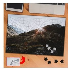 463078 Dağın Ardındaki Güneş 240 Parça Puzzle Yapboz Tablo