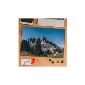 463098 Dağ Manzarası Doğa 240 Parça Puzzle Yapboz Tablo