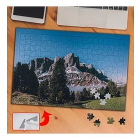 463098 Dağ Manzarası Doğa 240 Parça Puzzle Yapboz Tablo