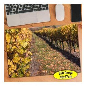 468760 Sıralı Sararmış Ağaçlar Naturel 240 Parça Puzzle Yapboz