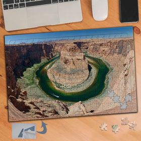 469 Kanyon Baraj Dağlar 240 Parça Puzzle Yapboz Tablo