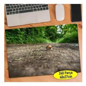 481980 Orman İçi Sürünen Salyangoz 240 Parça Puzzle Yapboz