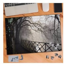 482 Kuru Ağaçlar Kapalı Hava Doğa 240 Parça Puzzle Yapboz Tablo