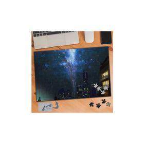 483 Galaktik Gökyüzü Şehir 240 Parça Puzzle Yapboz Tablo