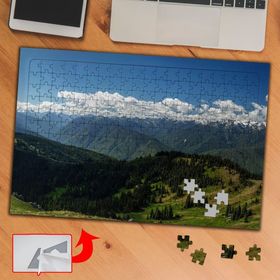 48542 Dağın Tepesinden Bulutlar 240 Parça Puzzle Yapboz Tablo