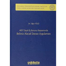 4857 Sayılı İş Kanunu Kapsamında Belirsiz Alacak Davası Uygulaması Kitap