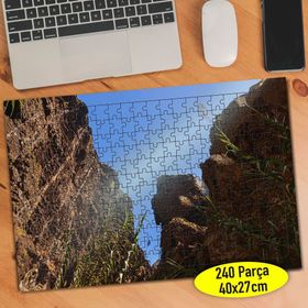 49213 Büyük Kaya Parçası Naturel Manzara 240 Parça Puzzle Yapboz