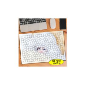 49449840 Gülümseyen Neşeli Mutlu Bebek 240 Parça Puzzle Yapboz