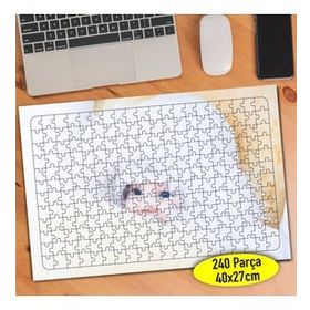 49449840 Gülümseyen Neşeli Mutlu Bebek 240 Parça Puzzle Yapboz