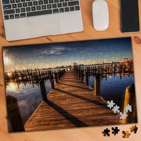 49672 Deniz Üstü Tahta Köprü 240 Parça Puzzle Yapboz