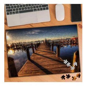 49672 Deniz Üstü Tahta Köprü 240 Parça Puzzle Yapboz