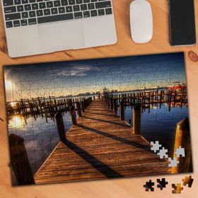 49672 Deniz Üstü Tahta Köprü 240 Parça Puzzle Yapboz