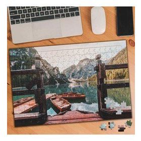 49674 Doğa Manzarası Sandallar Dağ 240 Parça Puzzle Yapboz