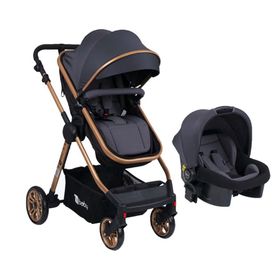 4Baby Cool Gold Travel Sistem Siyah Bebek Arabası