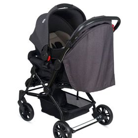 4Baby Olympus Siyah Çift Yönlü Antrasit Bebek Arabası