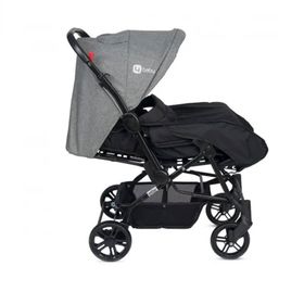 4Baby Olympus Siyah Çift Yönlü Gri Bebek Arabası