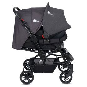 4Baby Olympus Siyah Travel Sistem Antrasit Bebek Arabası