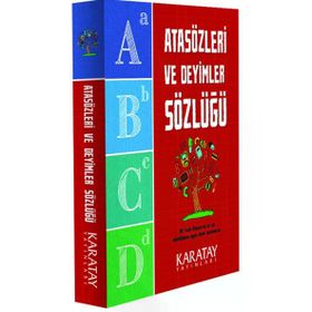 4E Büyük Atasözleri Ve Deyimler Sözlüğü Karton Kapak Karatay Yayınevi