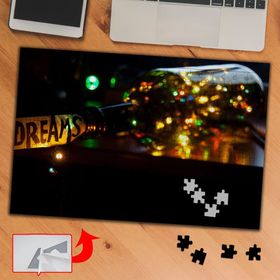 4E750 Dreams Şişedeki Işıklar 240 Parça Puzzle Yapboz Tablo