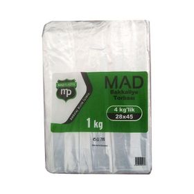 4'lük 28x45 cm 1 kg Bakkaliye Torbası
