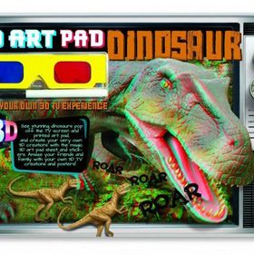 4M 3D Art Pad Dinosaur / 3D Dinozor