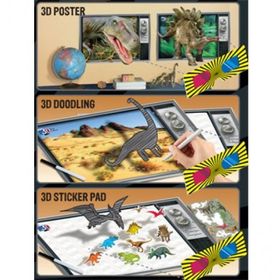 4M 3D Art Pad Dinosaur / 3D Dinozor