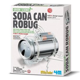 4M Kidz Labs/ Soda Can Robug / Böcek Robot