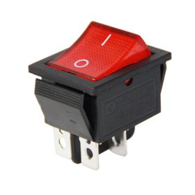 4p ON-OFF Geniş Işıklı Anahtar